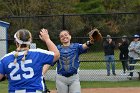 Softball vs Emerson 1  Wheaton College Softball vs Emerson in game 1 of a doubleheader. - Photo By: KEITH NORDSTROM : Wheaton, Softball